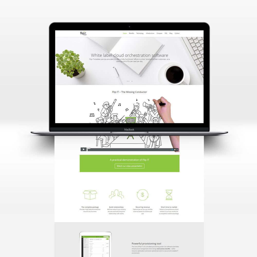 FlipIT Cloud Webpage